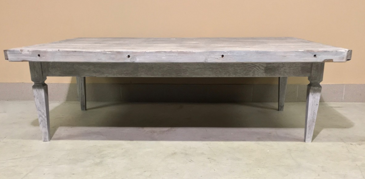 Industrial coffee table