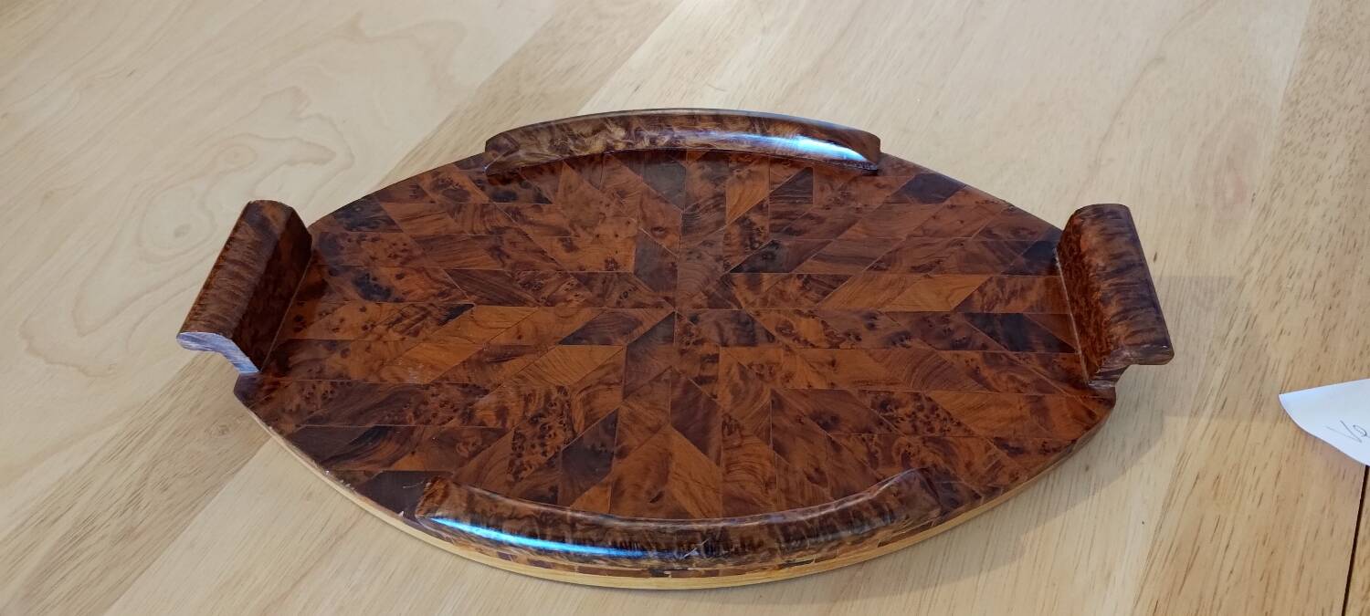 Art deco tray