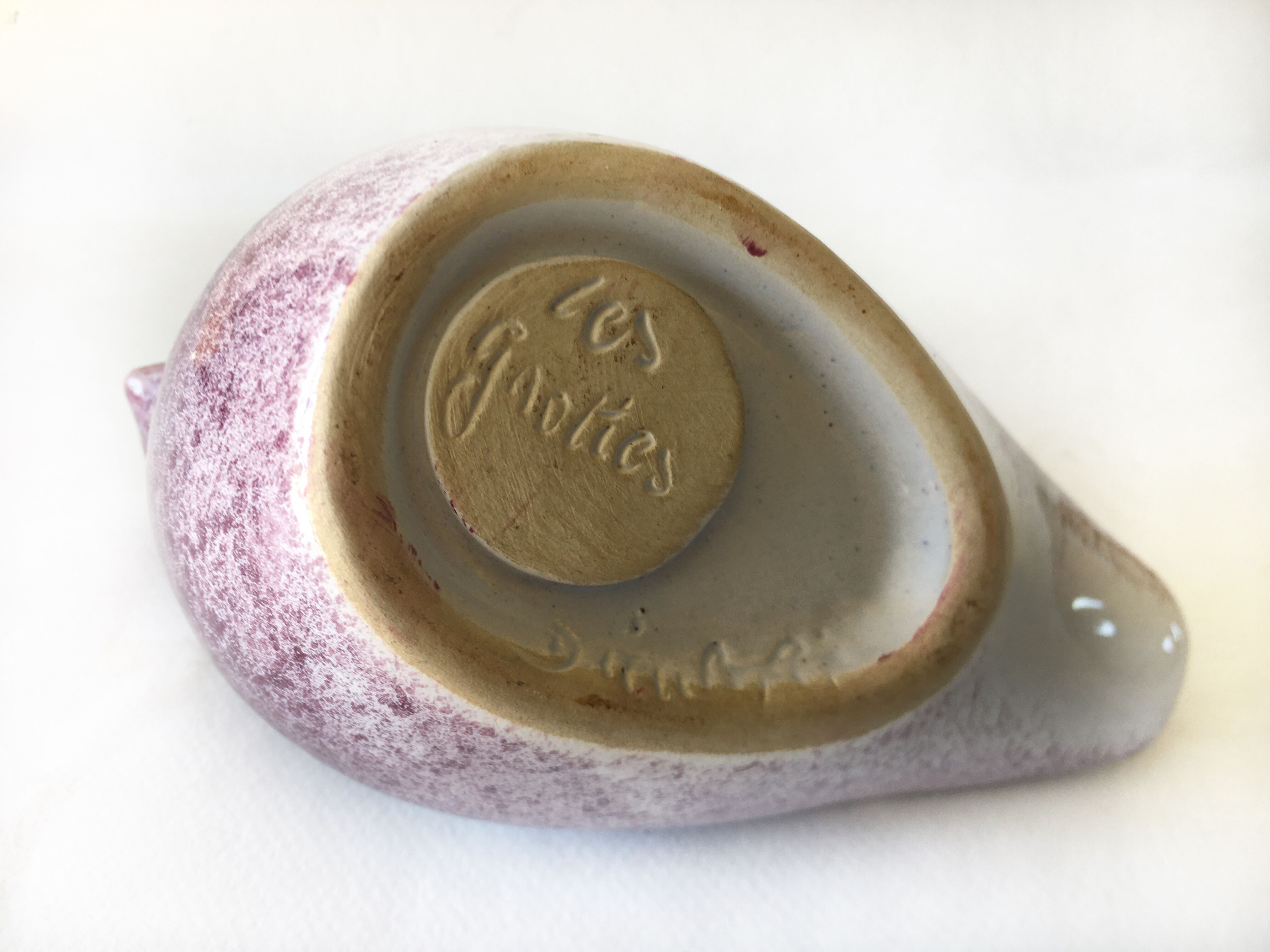 Ceramics stings bird flowers