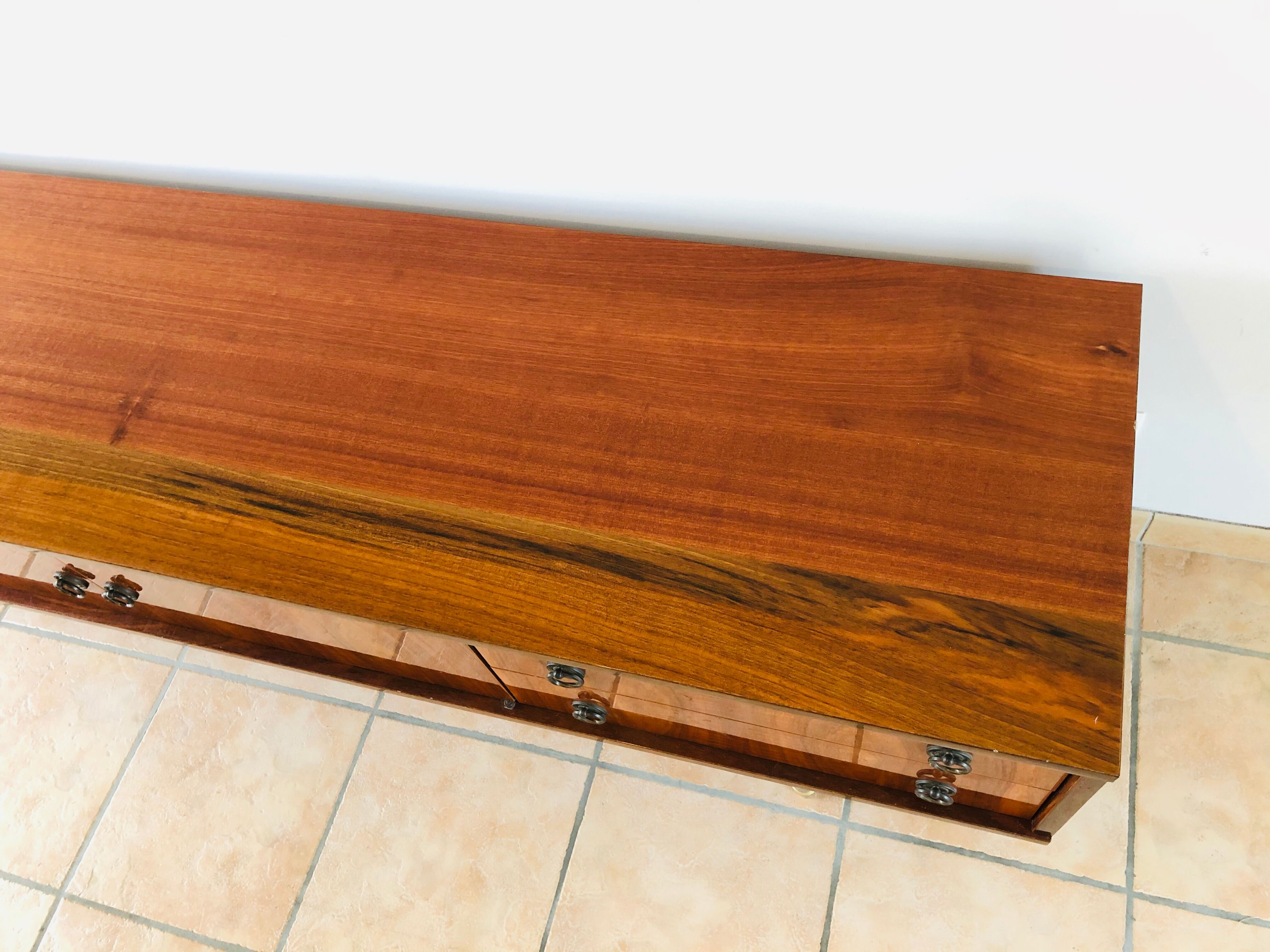 Walnut bass sideboard 1960