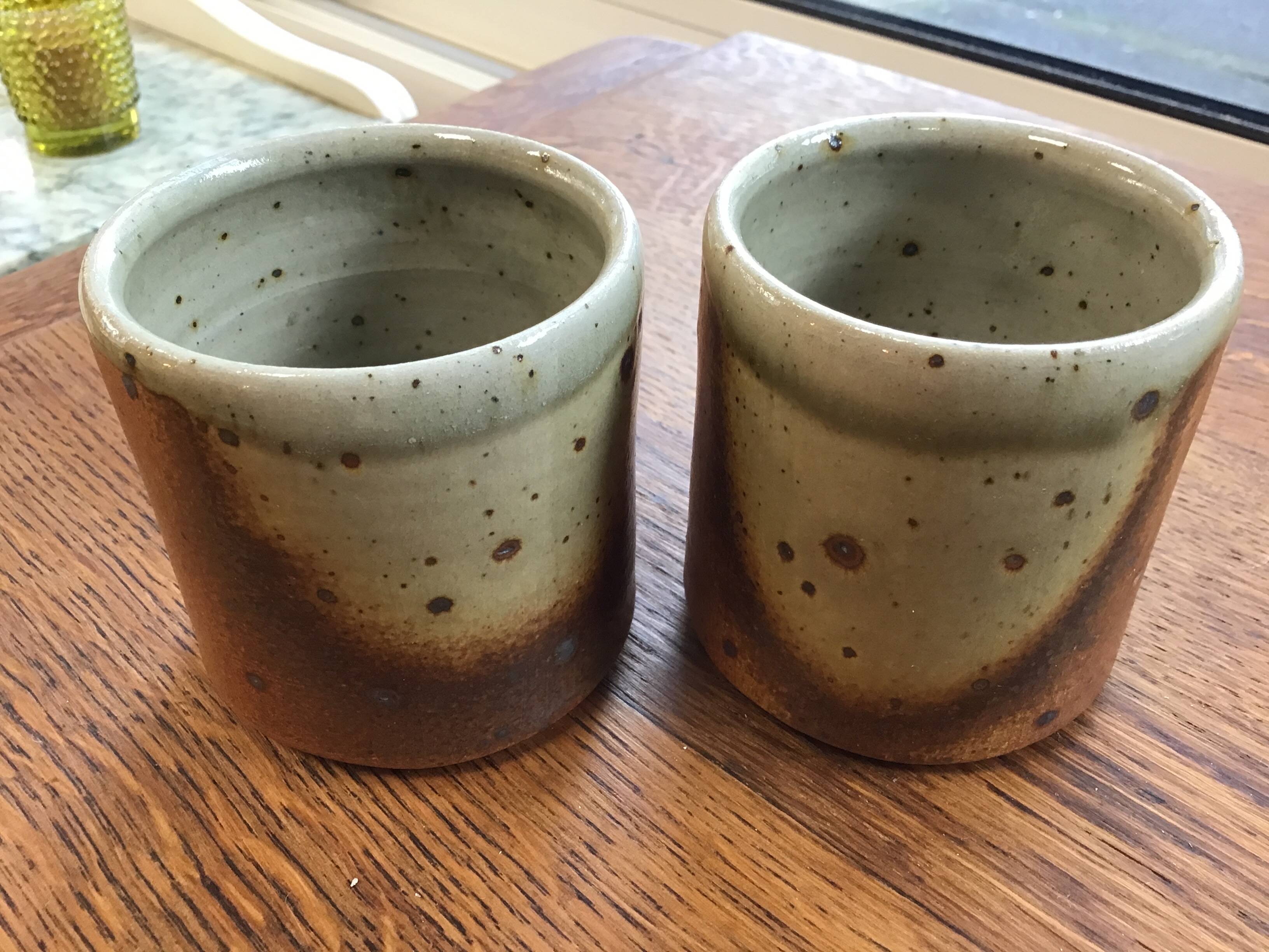 Stoneware cups