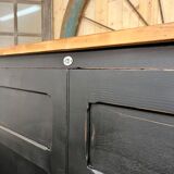 Professional furniture with architect's plan 1950