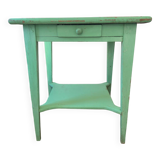 Table de ferme ancienne d’appoint dans sa patine d’origine