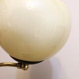 Old lamp articulated with opaline