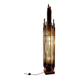 Lampadaire brutaliste Poliarte, années 1970 par Albano Poli