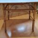 Rattan coffee table