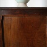 Solid walnut chest of drawers, early 20th century