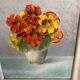 Old oil on canvas signed “Capucines”
