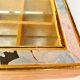 Vintage wall display cases