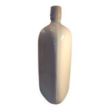 Triangular stoneware bottle