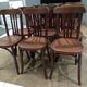 Suite  de 12 chaises de bistrot Baumann 1920