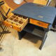 Ancien comptoir caisse de magasin