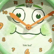 Vintage Ticki Tack mechanical alarm clock by Jerger, Germany 1960s