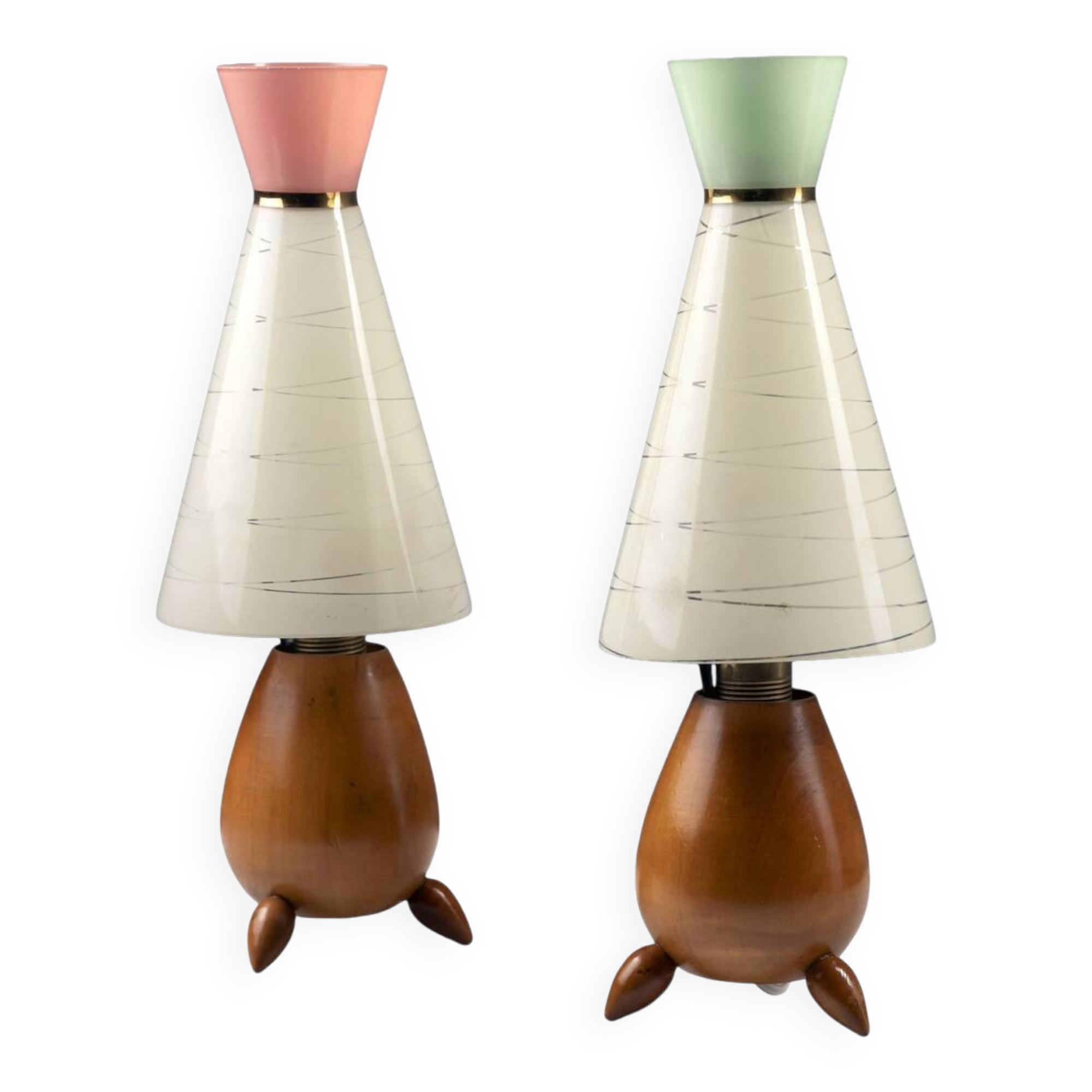 Pair of Table Lamps, 1960s, Austria