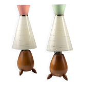 Pair of Table Lamps, 1960s, Austria