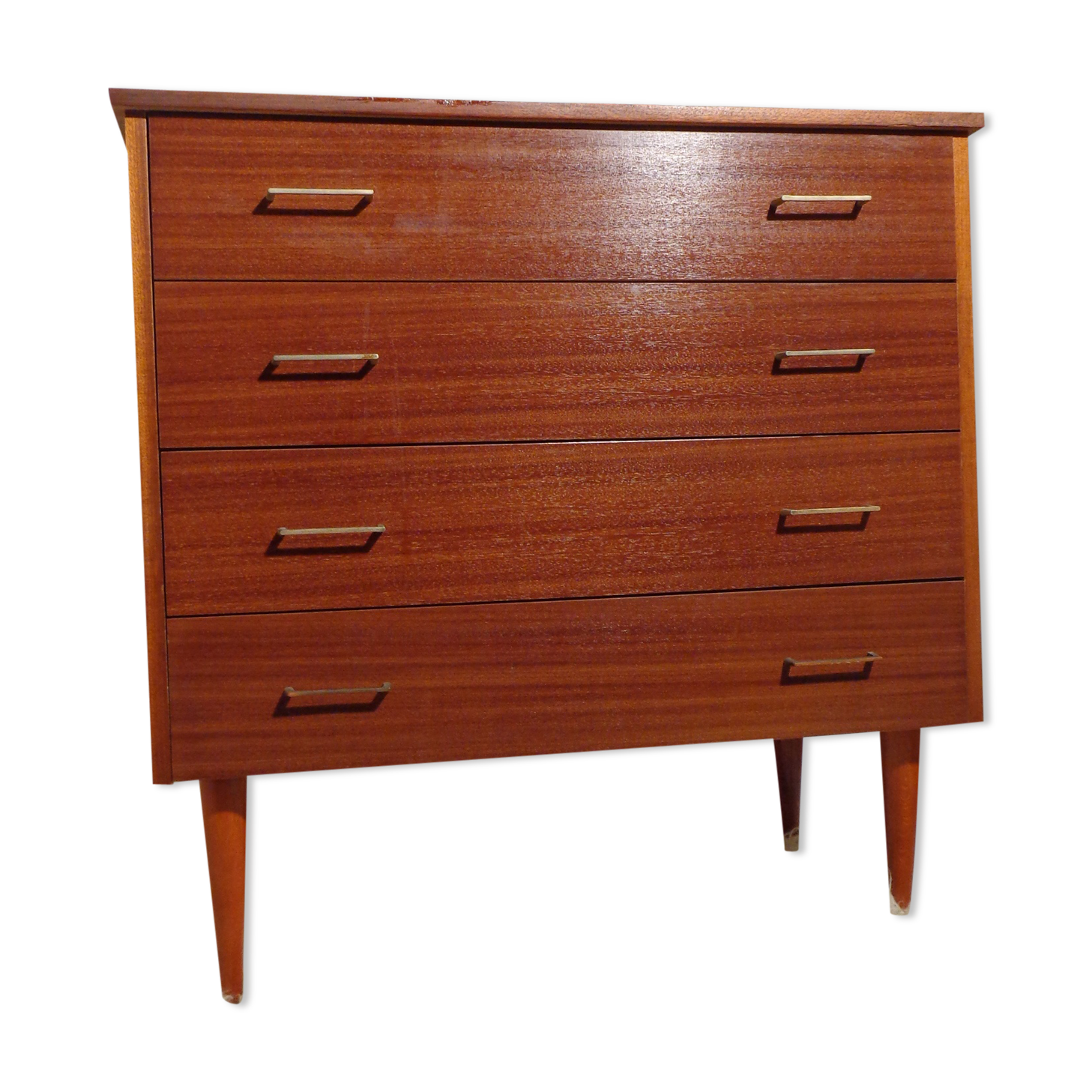 Chest of drawers vintage 60s teak