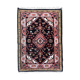 Vintage indian mahal handmade carpet 61cm x 88cm 1970s