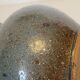 Sandstone vase decorated with oak leaf, ceramic by Alain Blanchard