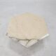 Set of 3 Italian Carrara Marble Side Tables, 1980s