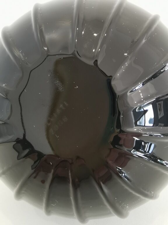 Murano glass vase, Salviati model Drops