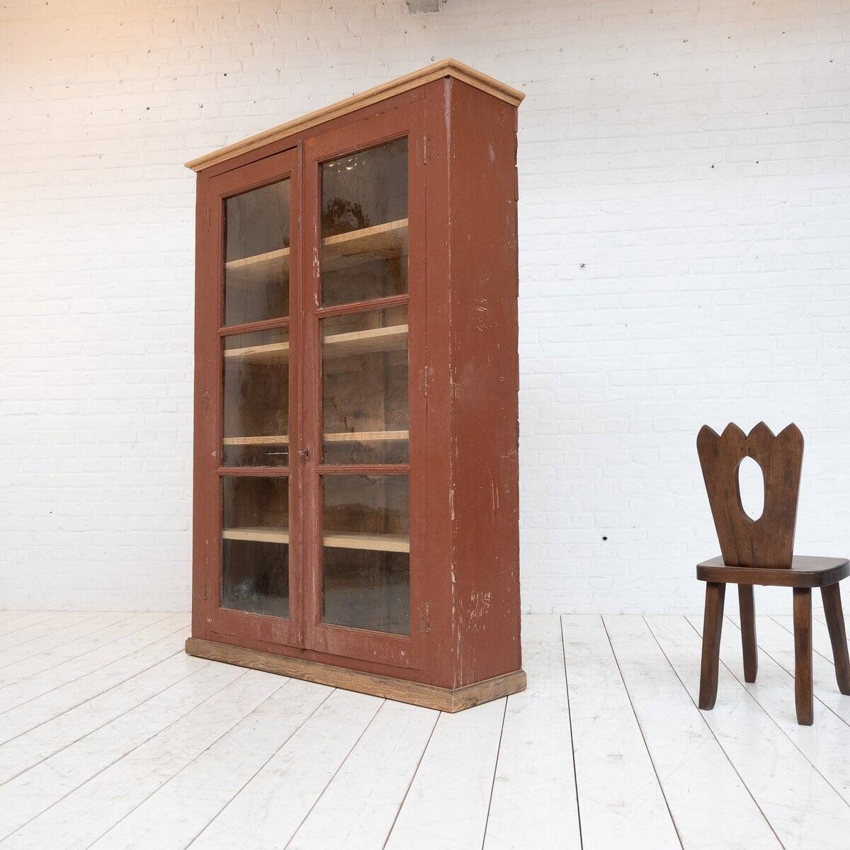 2-Door Display Case, Early 20th Century