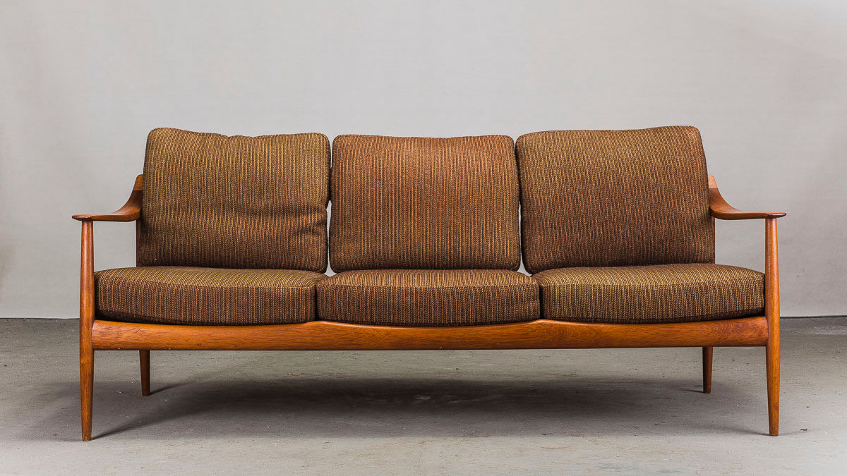 Danish teak living room set by Walter Knoll, 1960s