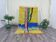 Handmade pure wool rug, size 2/3 m.