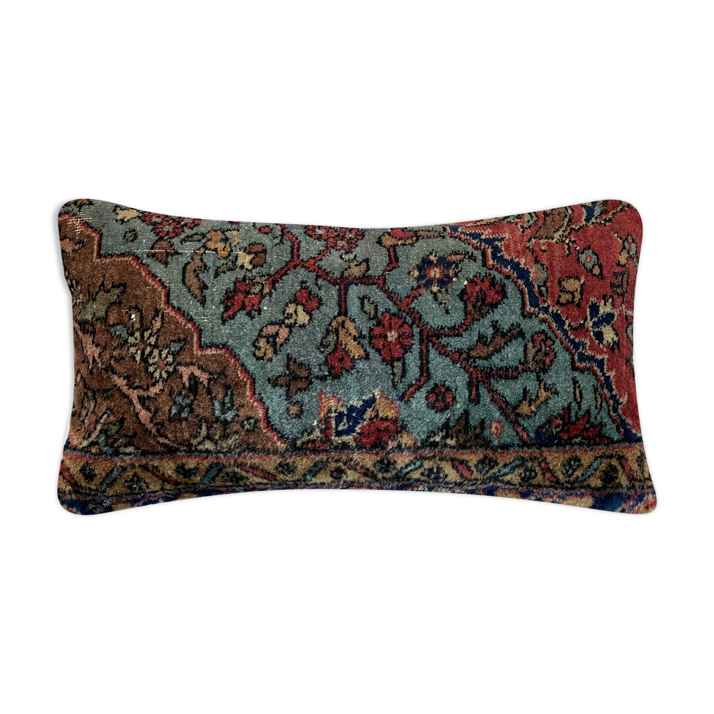 Housse de coussin vintage turque faite à la main 30 x 60 cm
