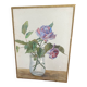 Large vintage watercolor "bouquet of roses"