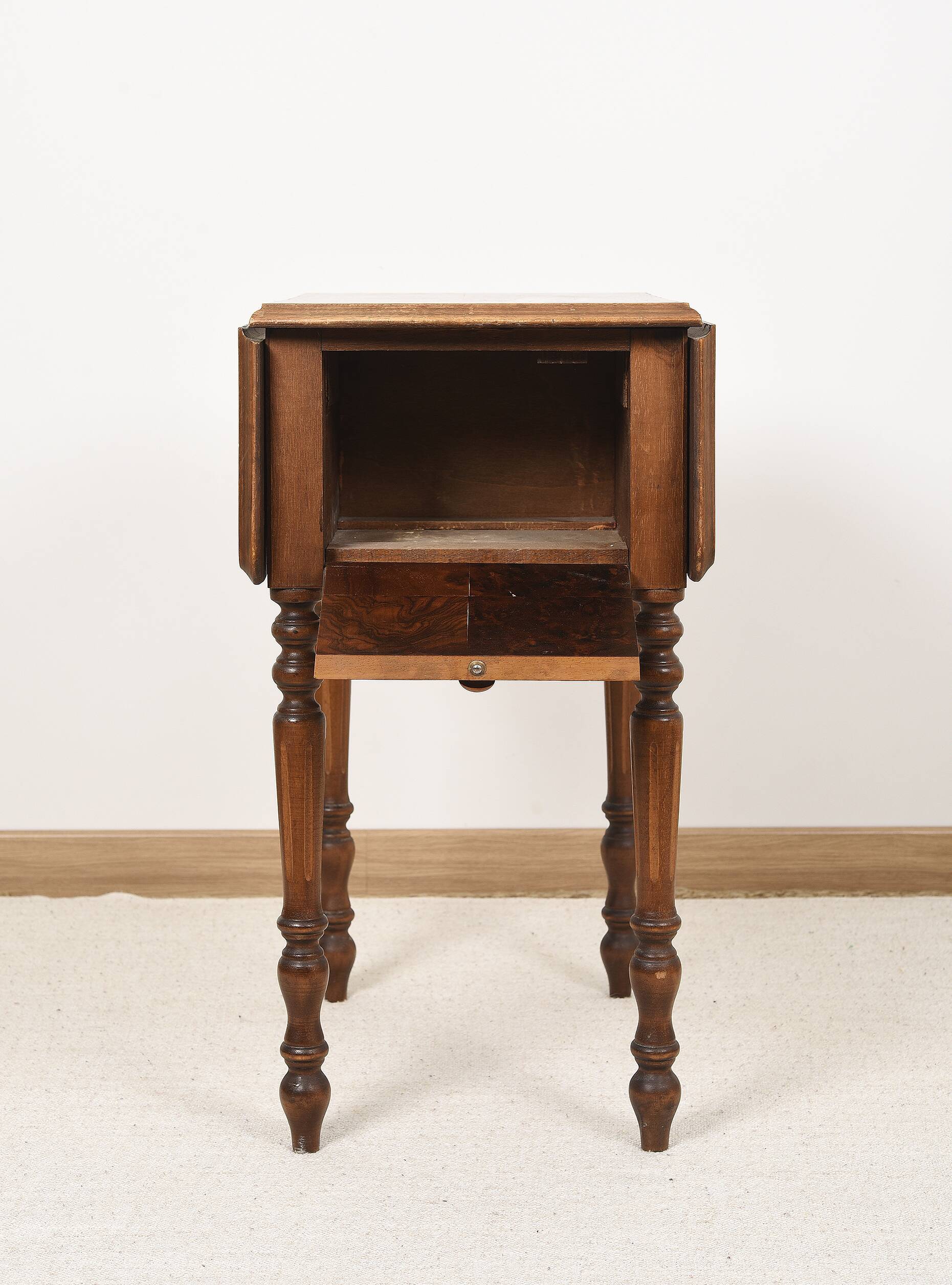 Small shuttered table, or side table.