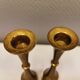 A set of beautiful candlesticks in solid brass.