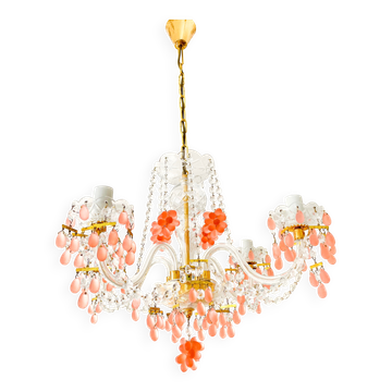 Bohemian crystal chandelier by Václav Hanus – Royal elegance