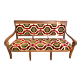 Period sofa restoration.silk velvet f.borghy for the house stone frey