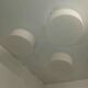 Set of 3 round LITA 70s ceiling lights