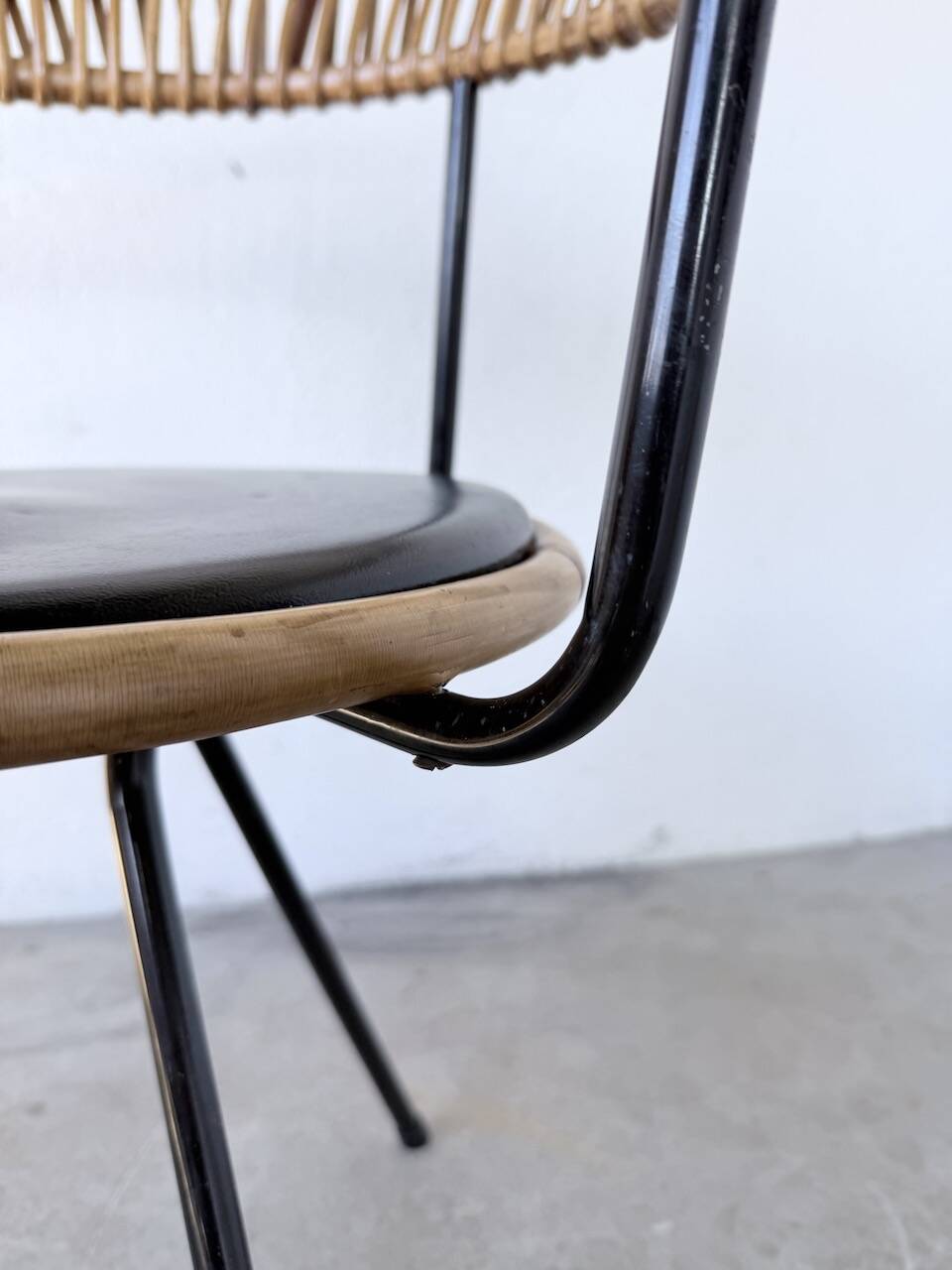 Rattan chair Dirk Van Sliedregt