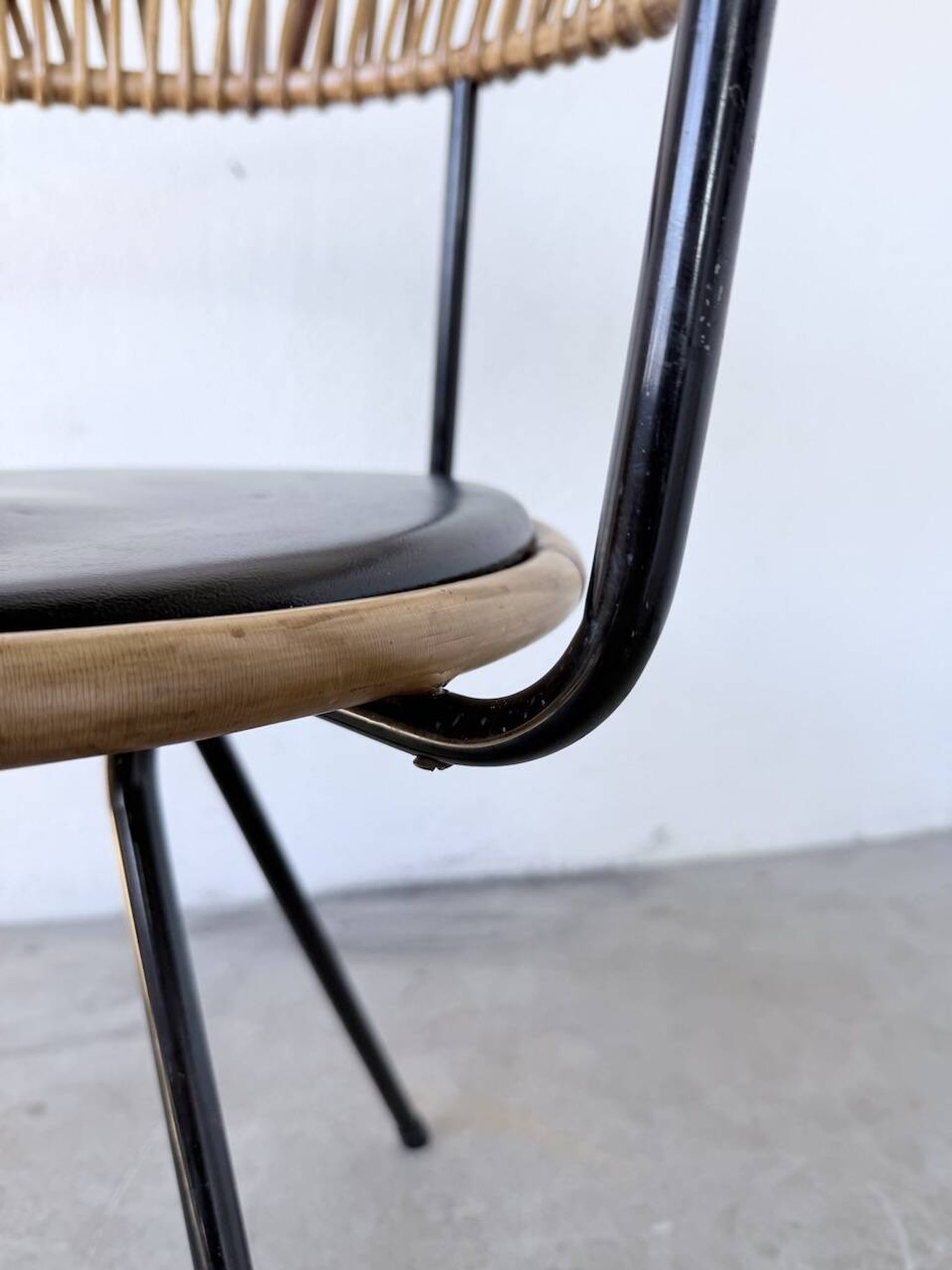 Rattan chair Dirk Van Sliedregt