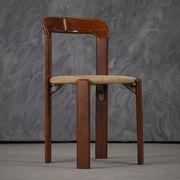 Vintage Hay Rey dining chairs by Bruno Rey for Kush Co, Switzerland 1970s set of 4