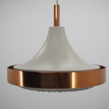 Vintage copper UFO chandelier, 1960