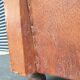 Vintage studded leather club sofa 50/60
