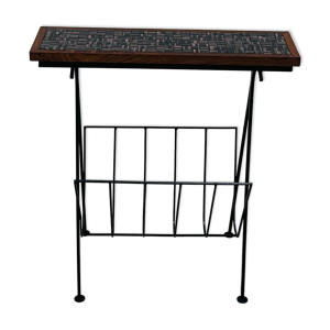 table porte-revues vintage