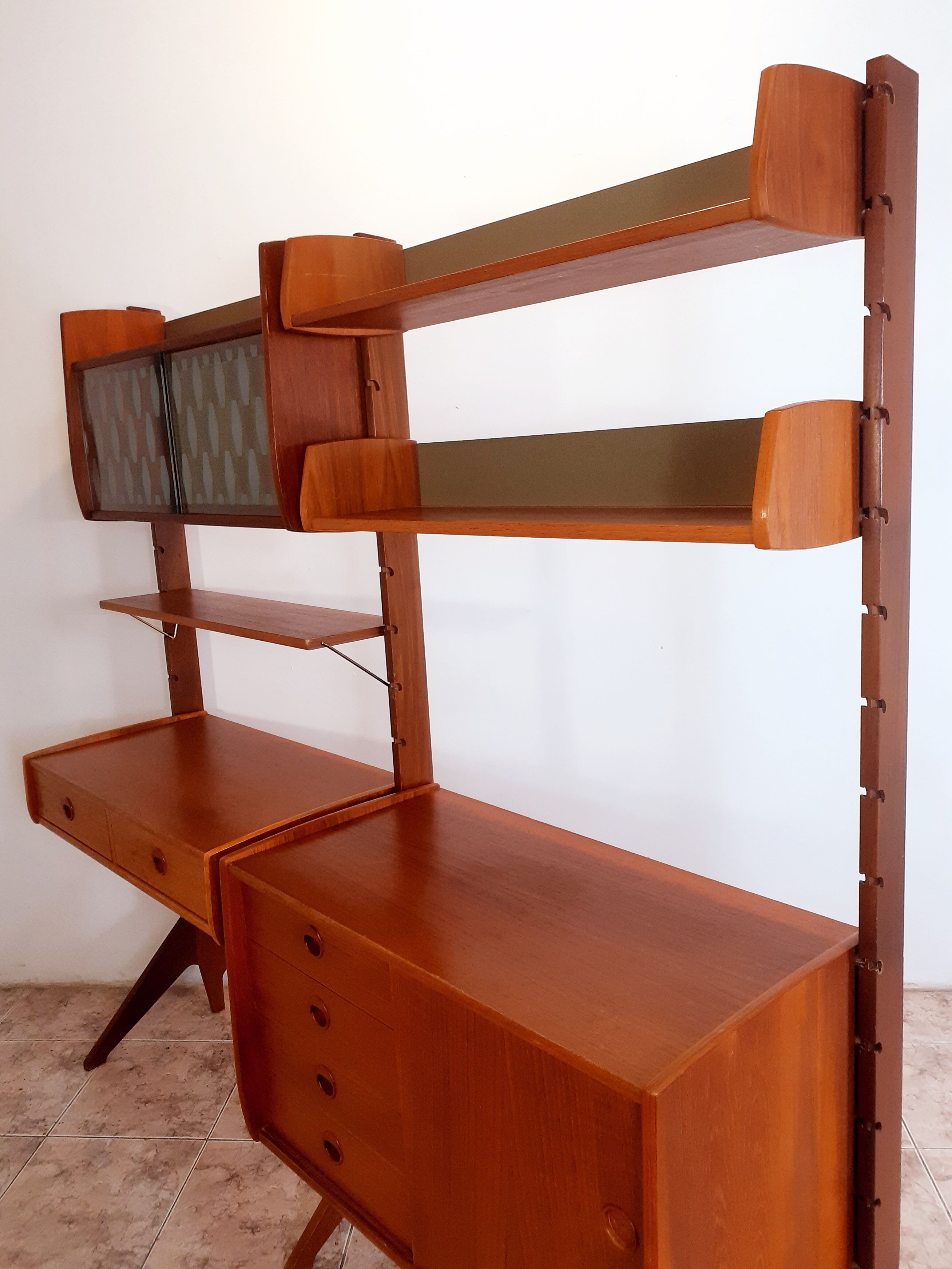 Teak storage cabinet by Blindheim, Norway 1960s