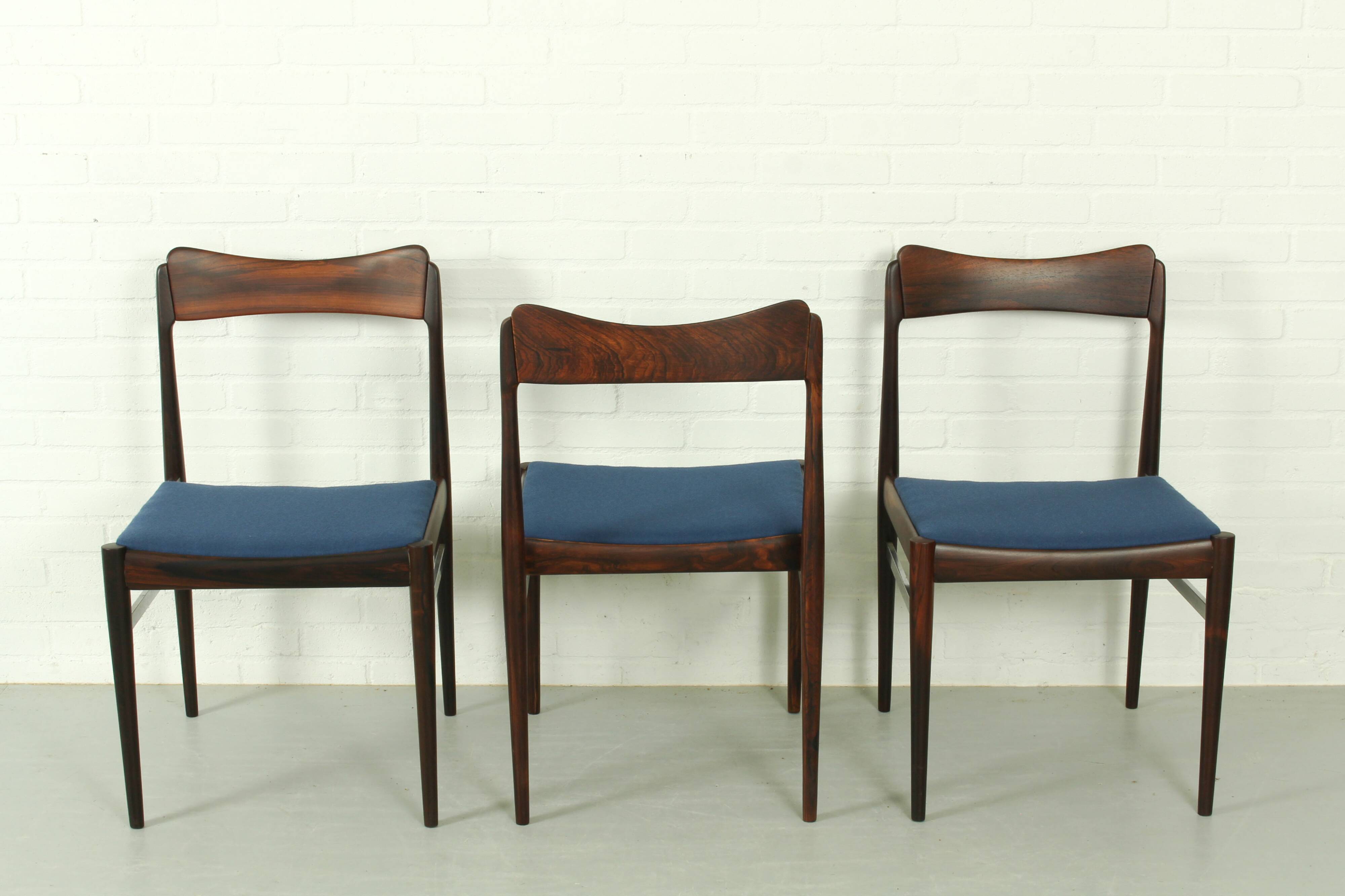 Rosewood AWA dining chair, 1960s
