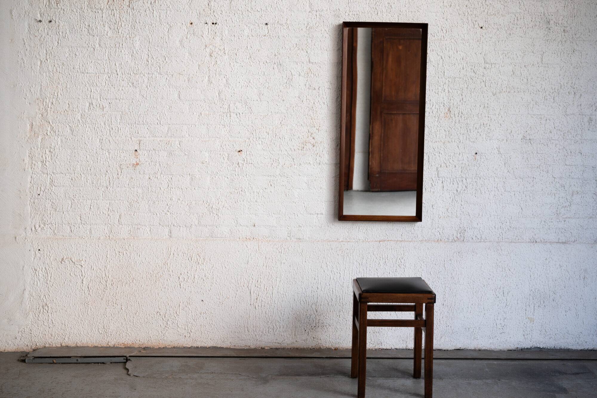 Rosewood mirror, Danish design