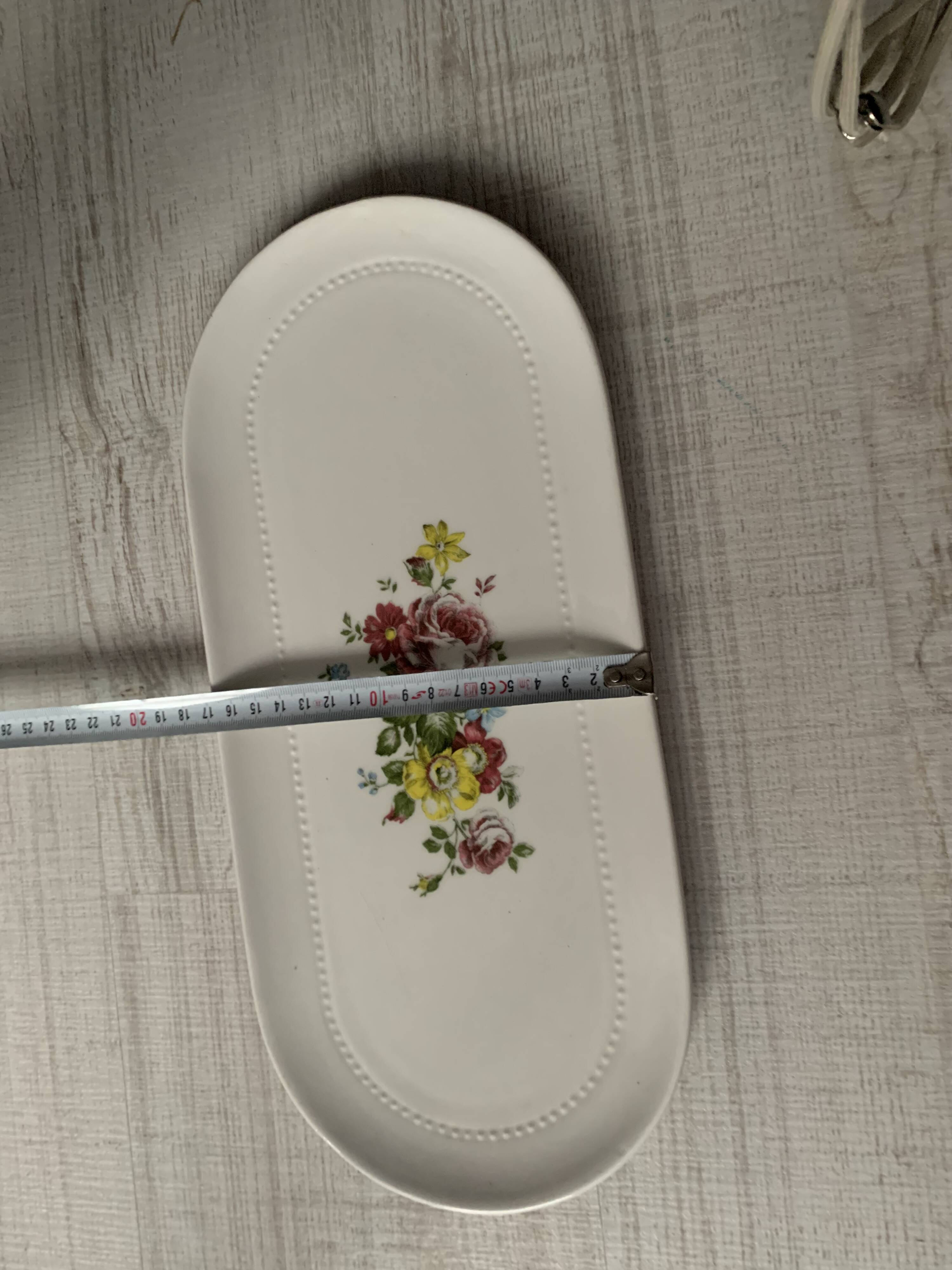 Luneville oval dish