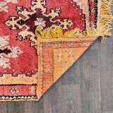 Moroccan carpet boujad orange 150 x 315 cm