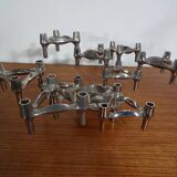 Candleholders by Ceasar Stoffi & Fritz Nagel for BMF, 1960s, Set of 10