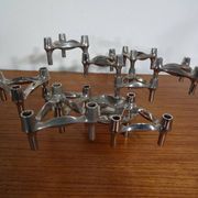 Candleholders by Ceasar Stoffi & Fritz Nagel for BMF, 1960s, Set of 10