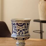 Small antique Boch vase Amsterdam model