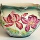 Longchamp earthenware cache pot / Art Nouveau