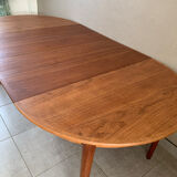 Danish teak dining table mSe Mobler, distributed by Samcom